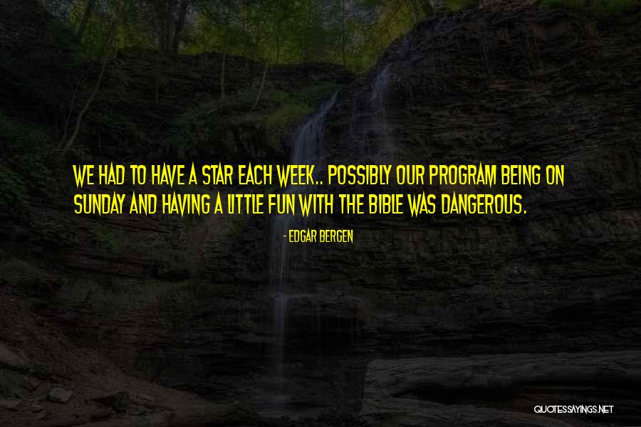 Bible And Quotes By Edgar Bergen Bible And Quotes By Edgar Bergen
