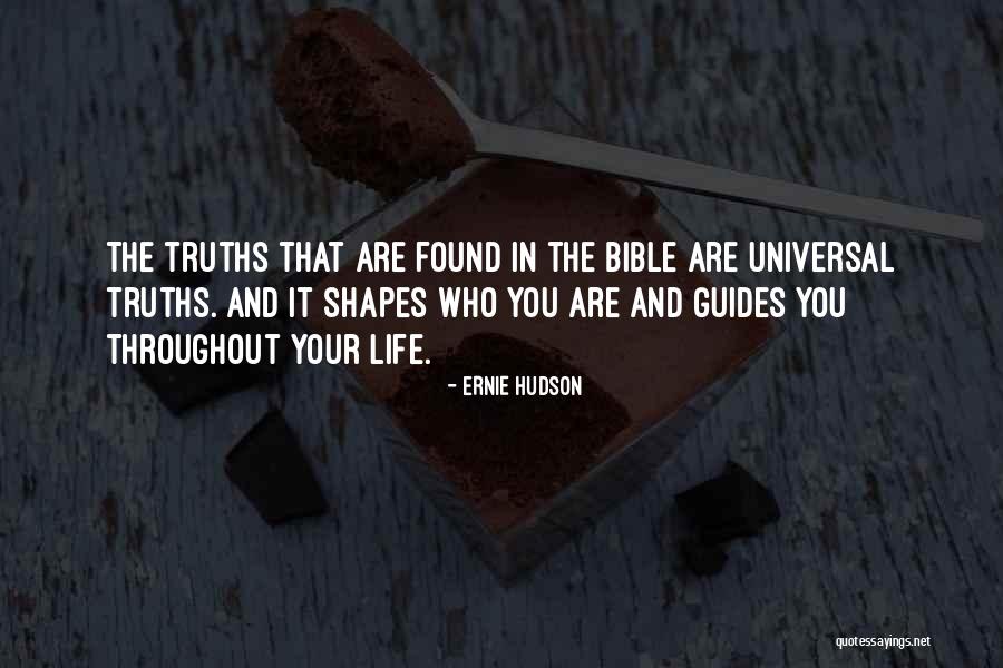 Bible And Quotes By Ernie Hudson