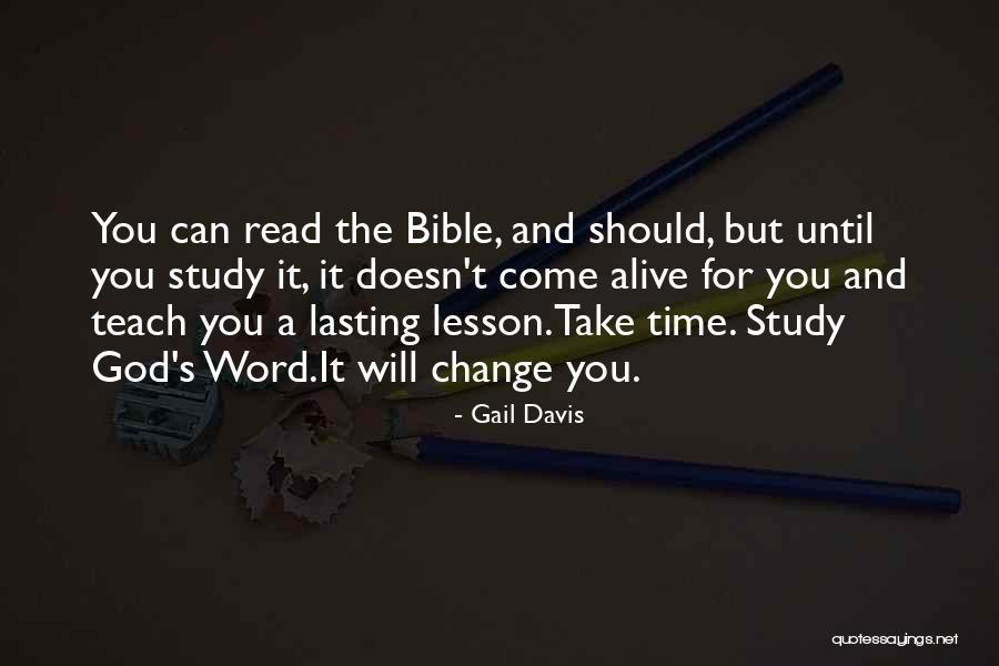 Bible And Quotes By Gail Davis