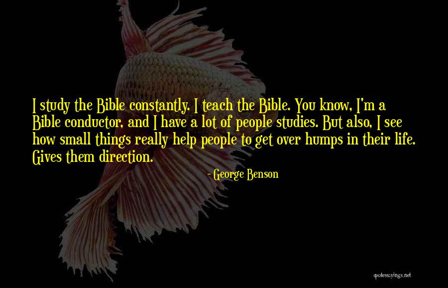 Bible And Quotes By George Benson