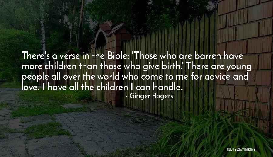 Bible And Quotes By Ginger Rogers