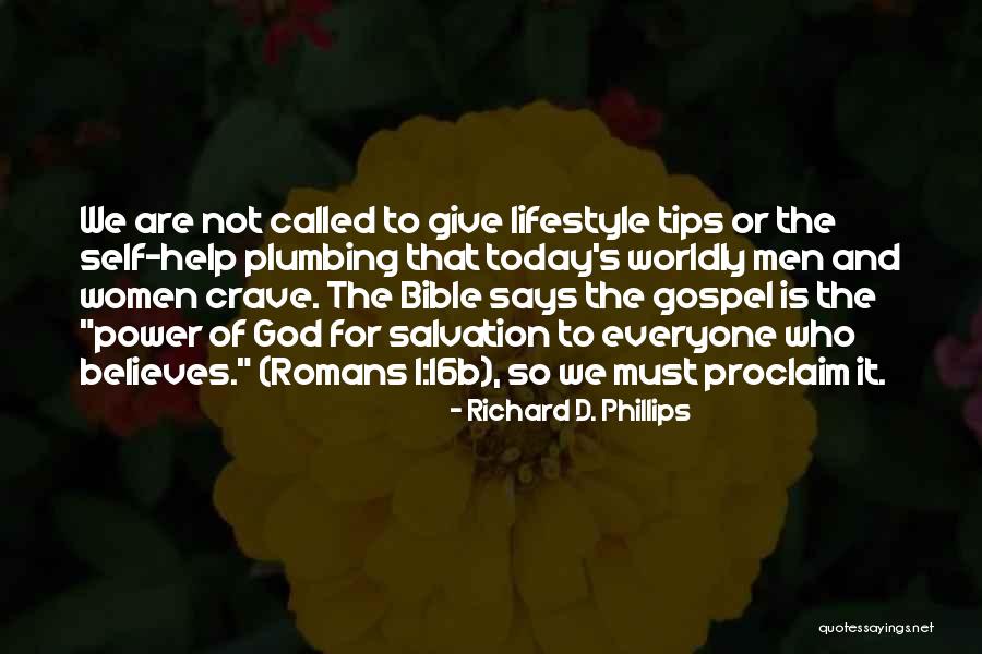 Bible And Quotes By Richard D. Phillips