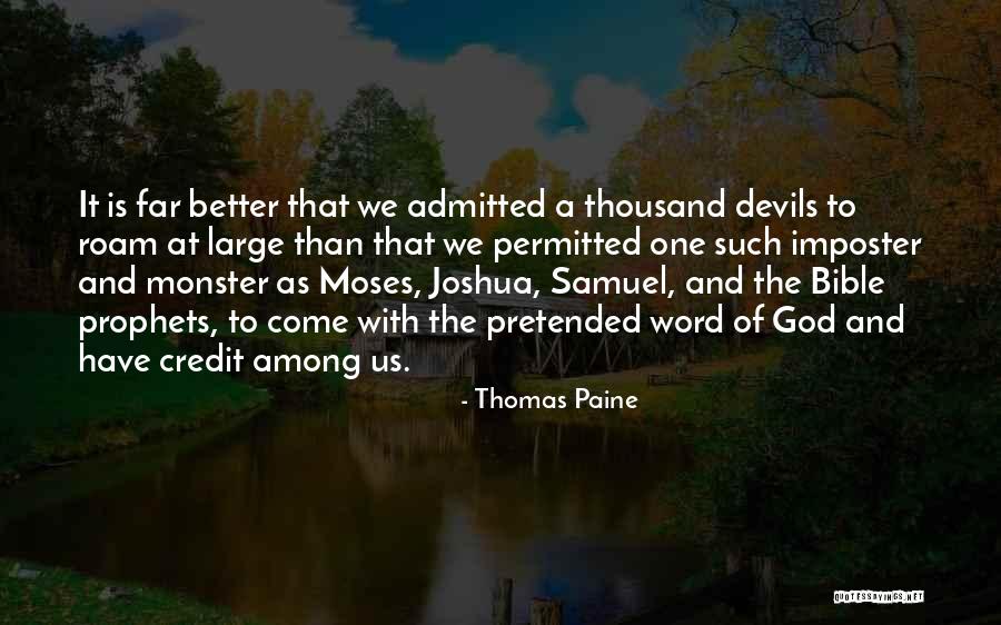 Bible And Quotes By Thomas Paine