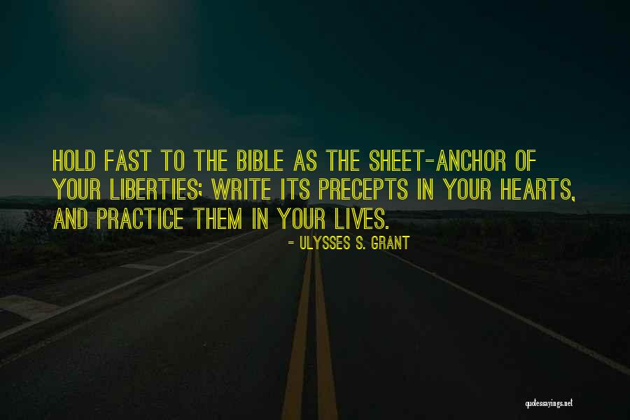 Bible And Quotes By Ulysses S. Grant Bible And Quotes By Ulysses S. Grant