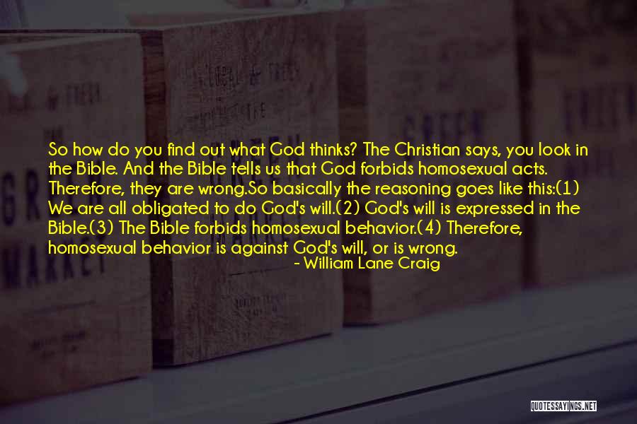 Bible And Quotes By William Lane Craig