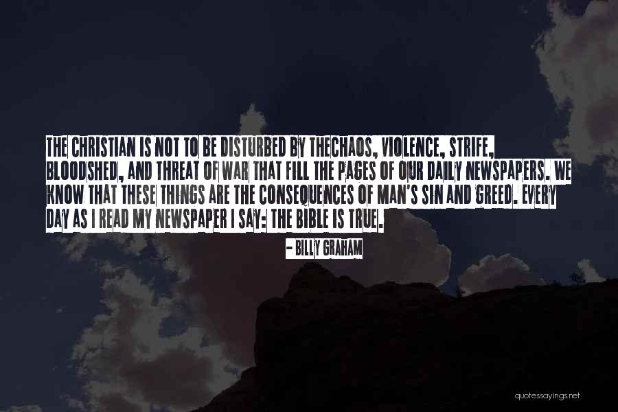 Bible And War Quotes By Billy Graham