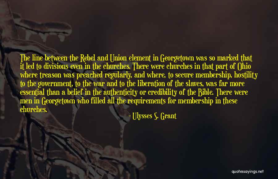 Bible And War Quotes By Ulysses S. Grant