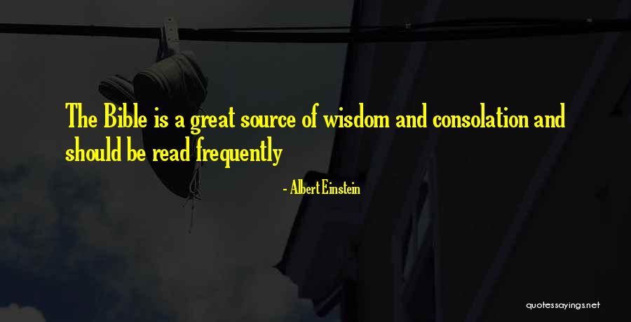 Bible And Wisdom Quotes By Albert Einstein