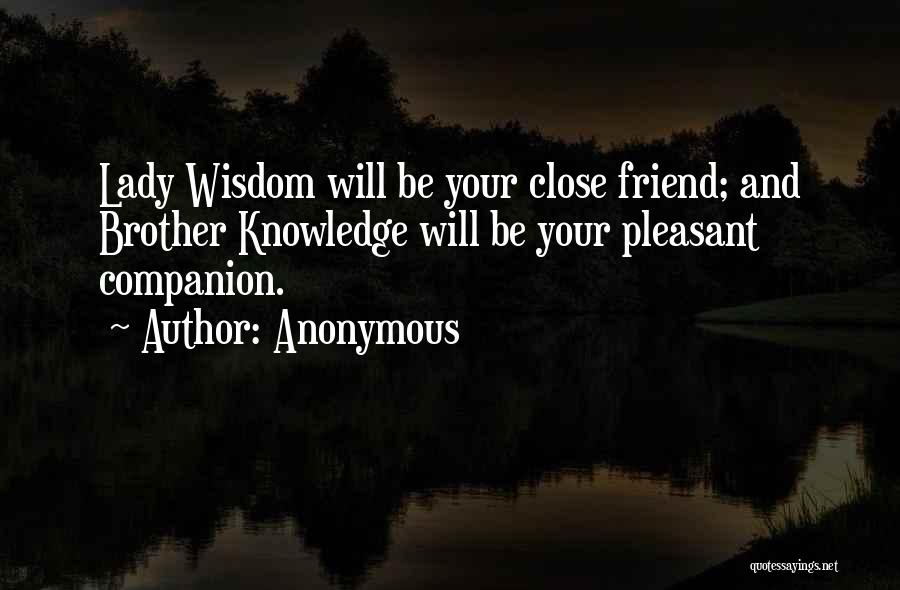 Bible And Wisdom Quotes By Anonymous