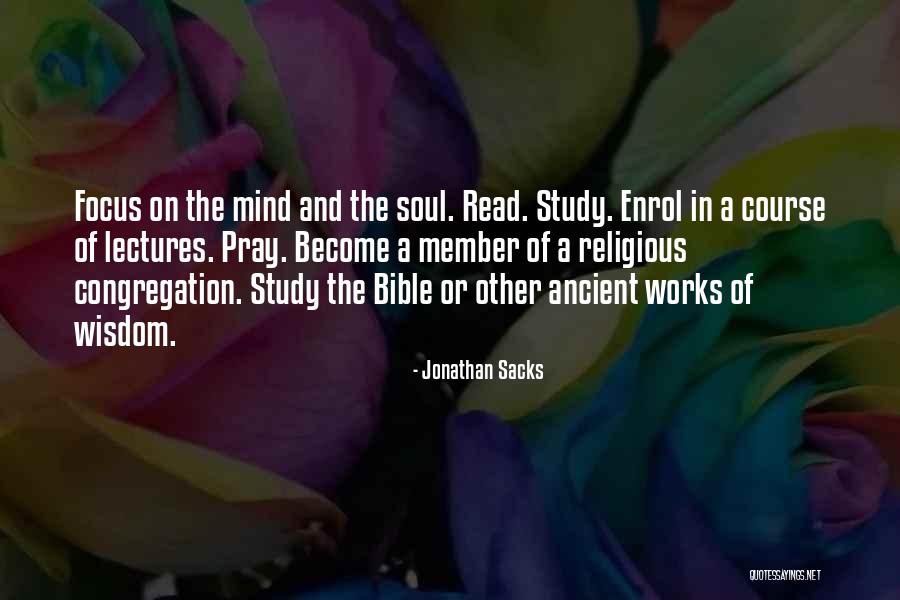 Bible And Wisdom Quotes By Jonathan Sacks