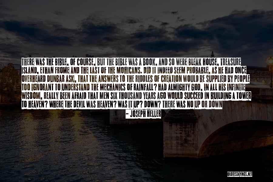 Bible And Wisdom Quotes By Joseph Heller