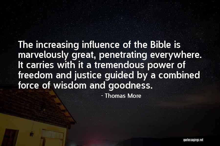 Bible And Wisdom Quotes By Thomas More