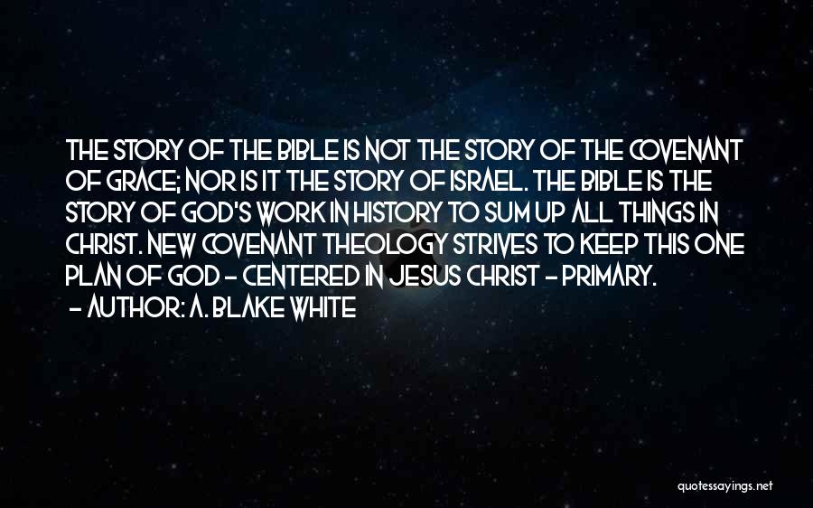 Bible Covenant Quotes By A. Blake White