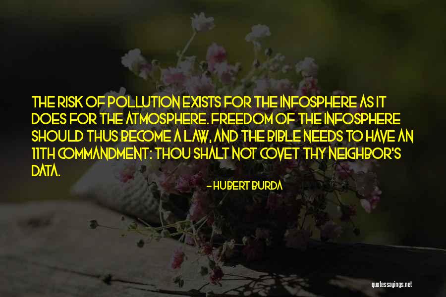 Bible Covet Quotes By Hubert Burda