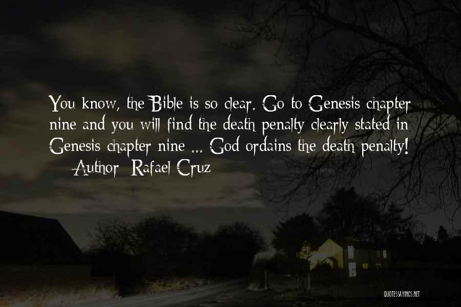 Bible Death Penalty Quotes By Rafael Cruz