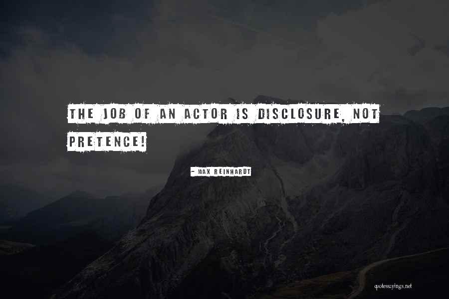 Bible Emptiness Quotes By Max Reinhardt Bible Emptiness Quotes By Max Reinhardt