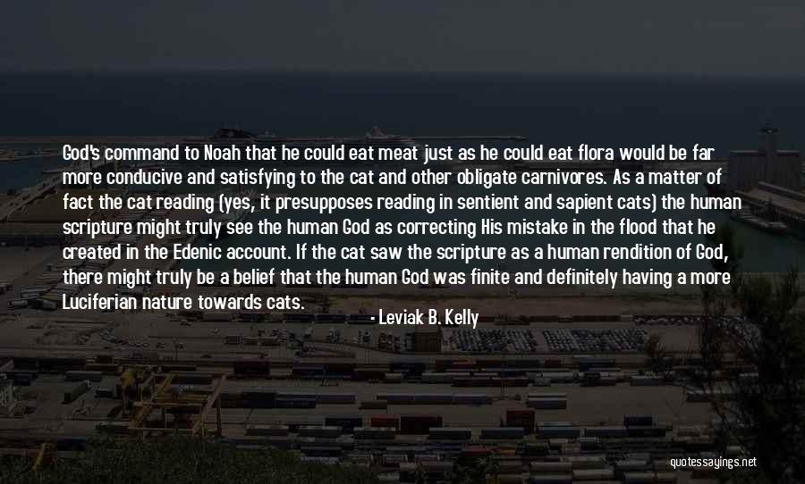 Bible Flood Quotes By Leviak B. Kelly