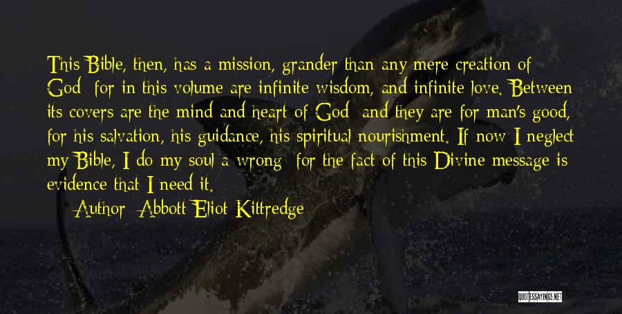 Bible God Love Quotes By Abbott Eliot Kittredge