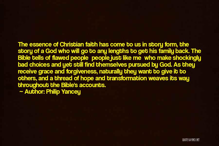 Bible Hope And Faith Quotes By Philip Yancey
