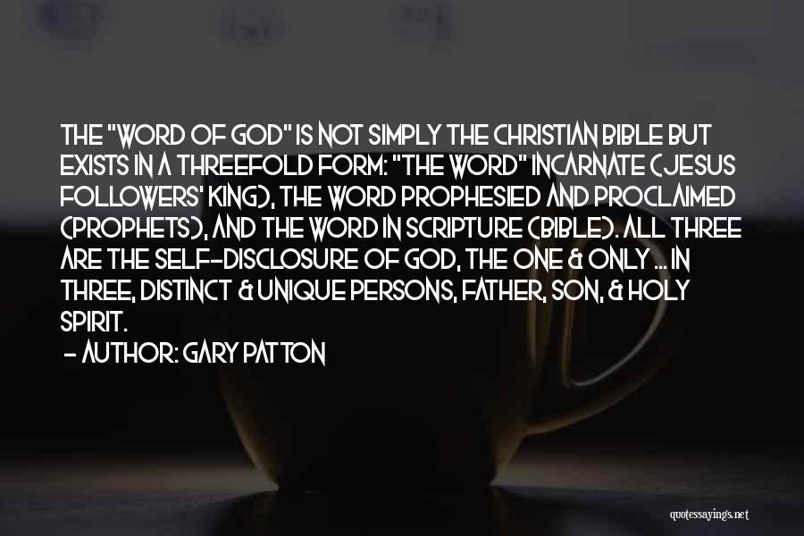 Bible Jesus Quotes By Gary Patton