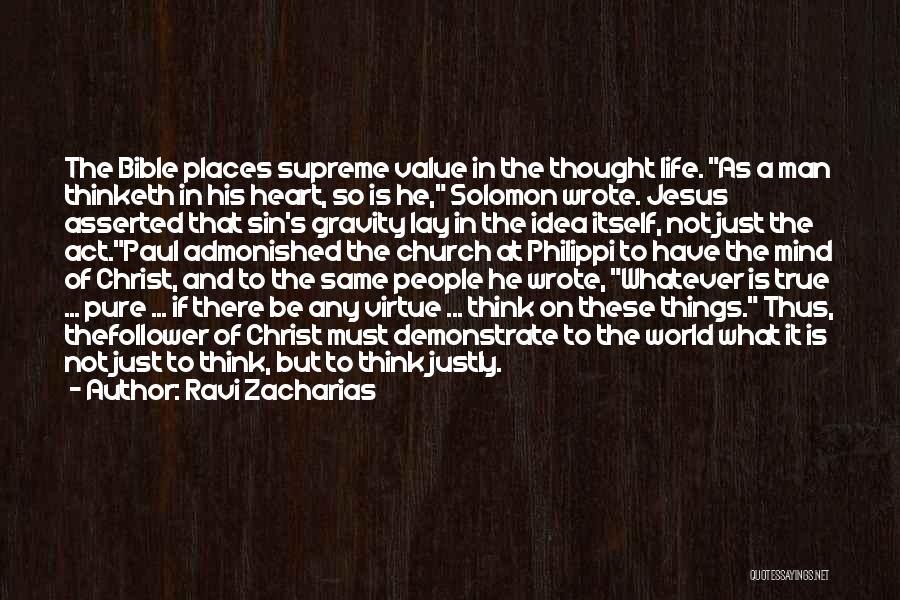 Bible Jesus Quotes By Ravi Zacharias