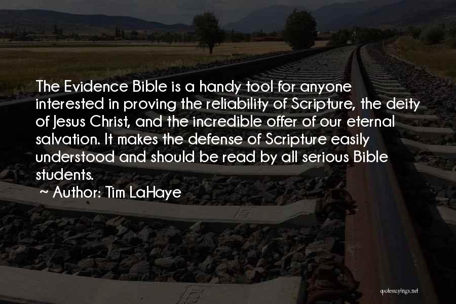 Bible Jesus Quotes By Tim LaHaye