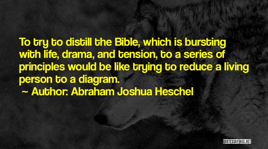 Bible Life Quotes By Abraham Joshua Heschel
