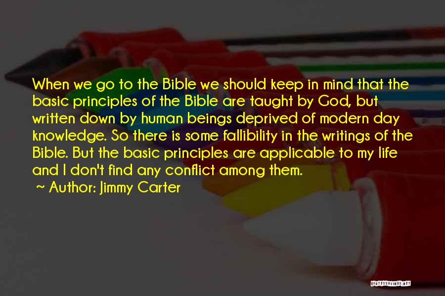 Bible Life Quotes By Jimmy Carter