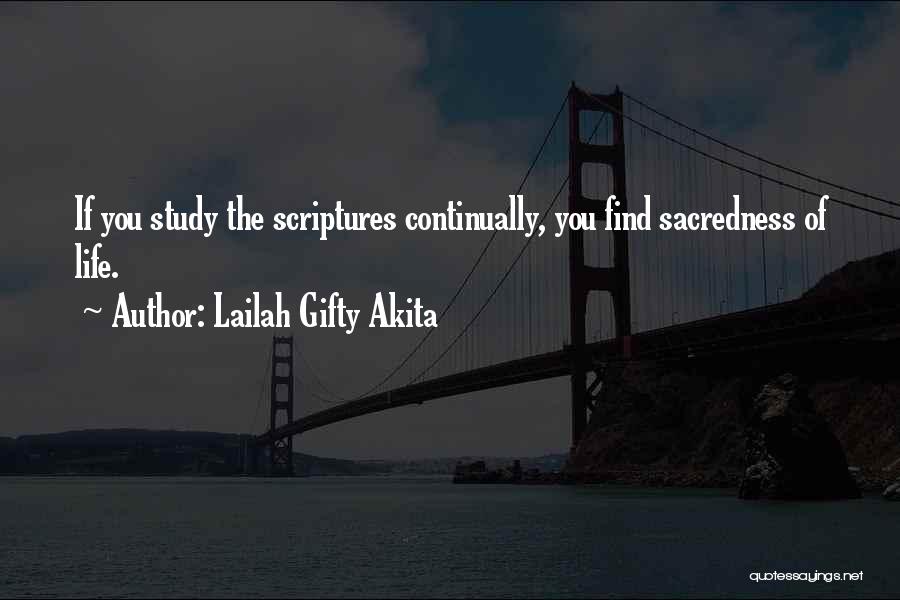 Bible Life Quotes By Lailah Gifty Akita