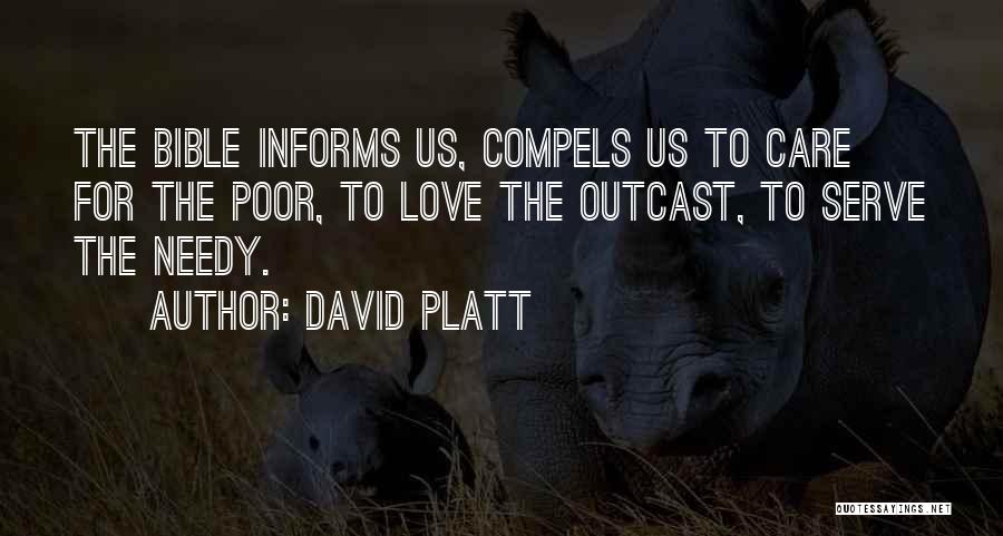 Bible Love Quotes By David Platt