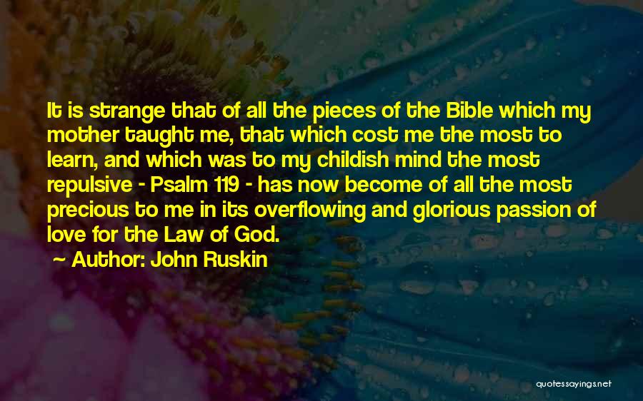 Bible Love Quotes By John Ruskin