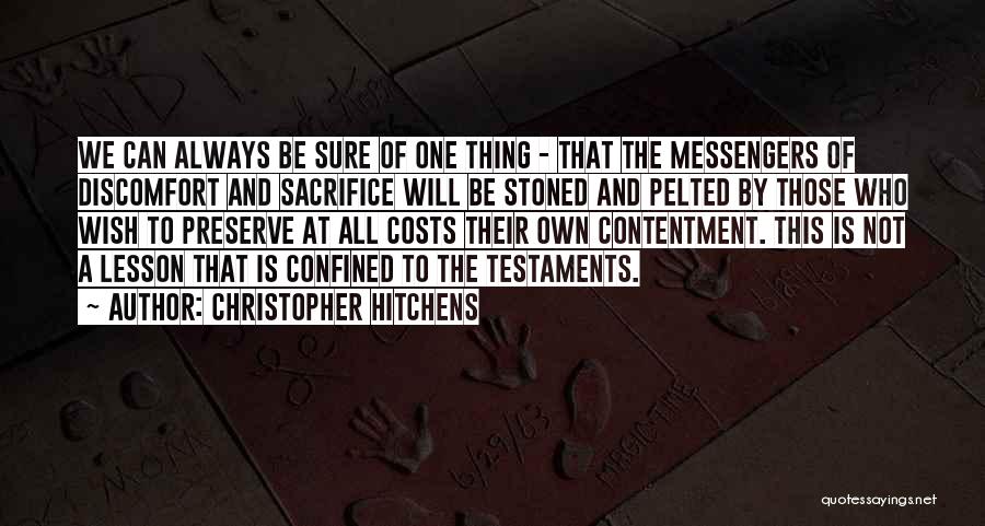 Bible Martyrs Quotes By Christopher Hitchens