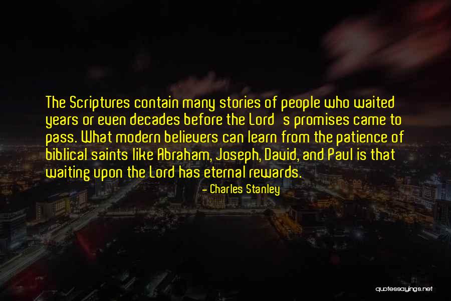 Bible Paul Quotes By Charles Stanley