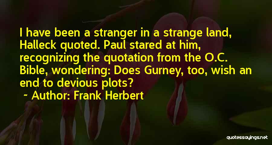 Bible Paul Quotes By Frank Herbert
