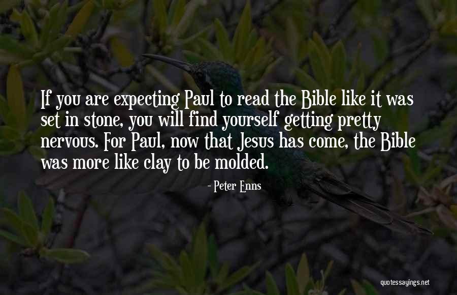 Bible Paul Quotes By Peter Enns