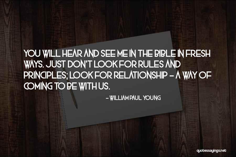 Bible Paul Quotes By William Paul Young