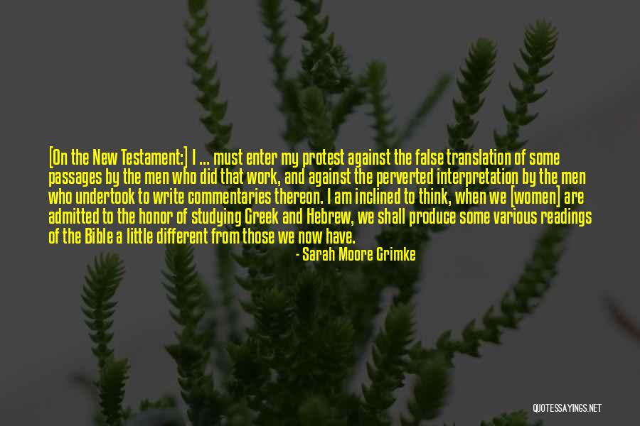 Bible Protest Quotes By Sarah Moore Grimke Bible Protest Quotes By Sarah Moore Grimke