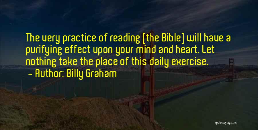 Bible Reading Quotes By Billy Graham