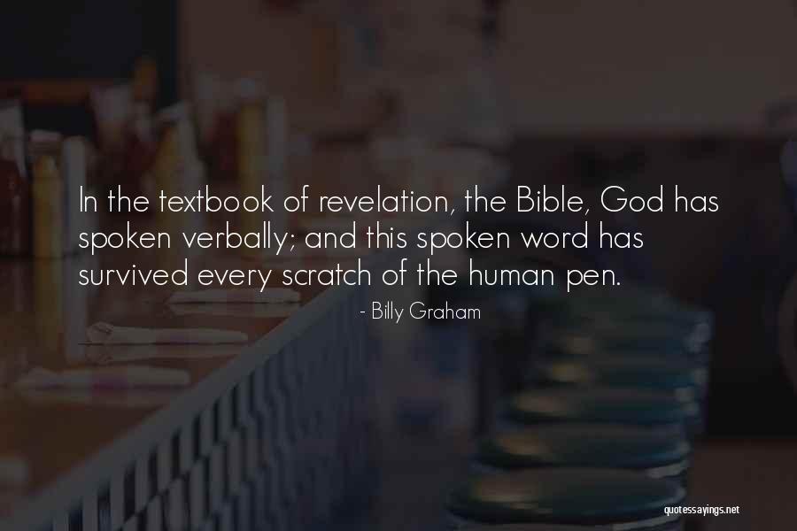 Bible Revelation Quotes By Billy Graham Bible Revelation Quotes By Billy Graham