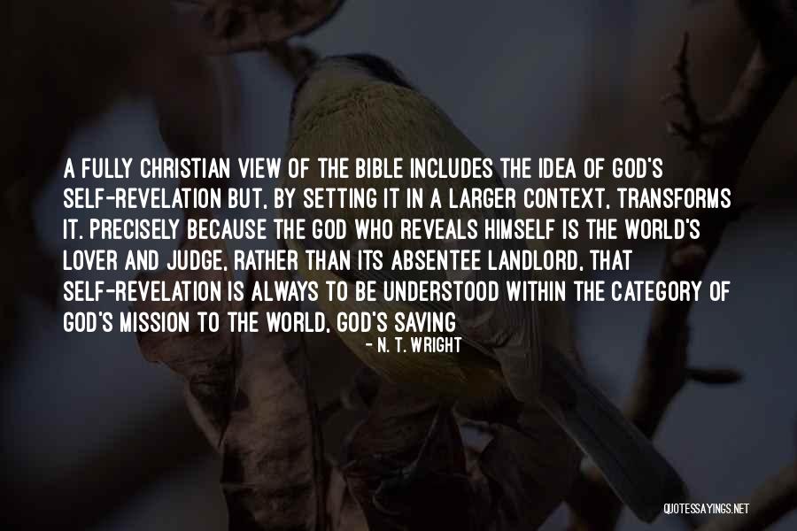 Bible Revelation Quotes By N. T. Wright Bible Revelation Quotes By N. T. Wright
