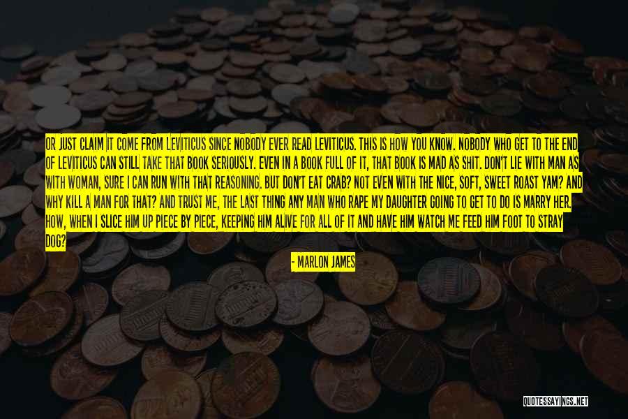Bible Revenge Quotes By Marlon James Bible Revenge Quotes By Marlon James