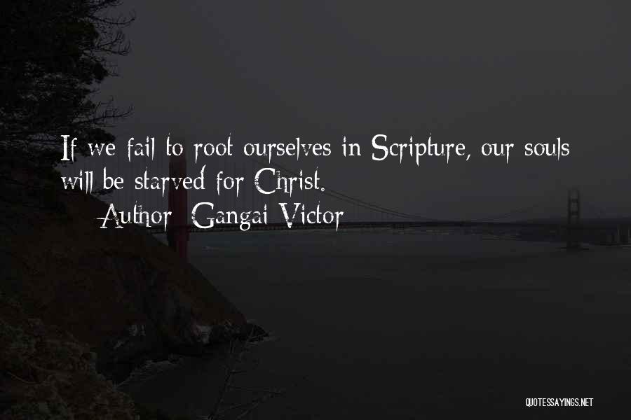 Bible Scripture Quotes By Gangai Victor