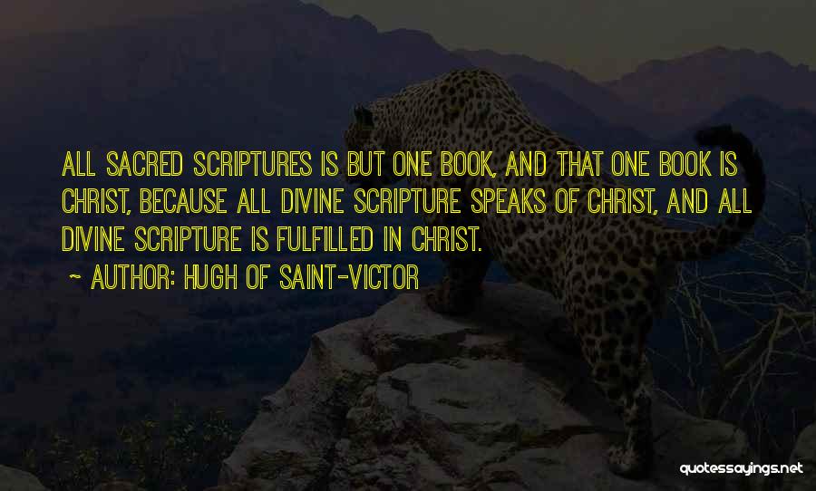 Bible Scripture Quotes By Hugh Of Saint-Victor