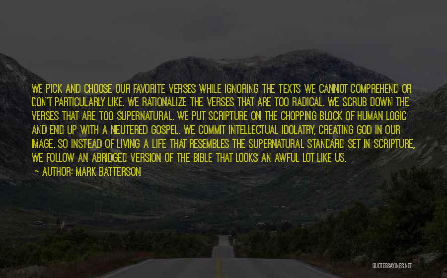 Bible Scripture Quotes By Mark Batterson