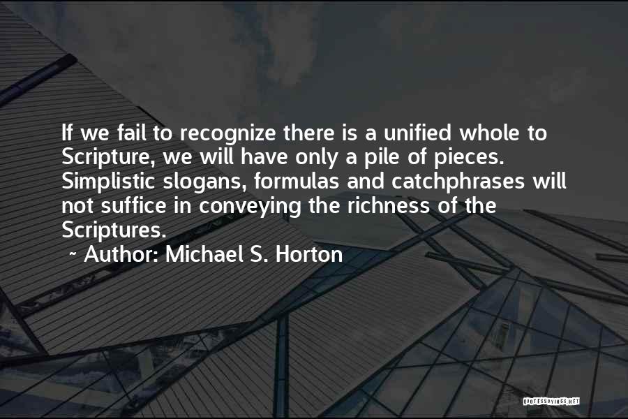 Bible Scriptures And Quotes By Michael S. Horton