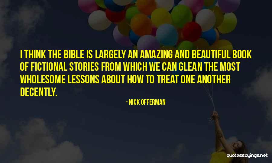 Bible Stories And Quotes By Nick Offerman