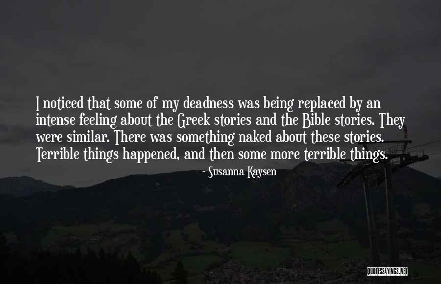 Bible Stories And Quotes By Susanna Kaysen