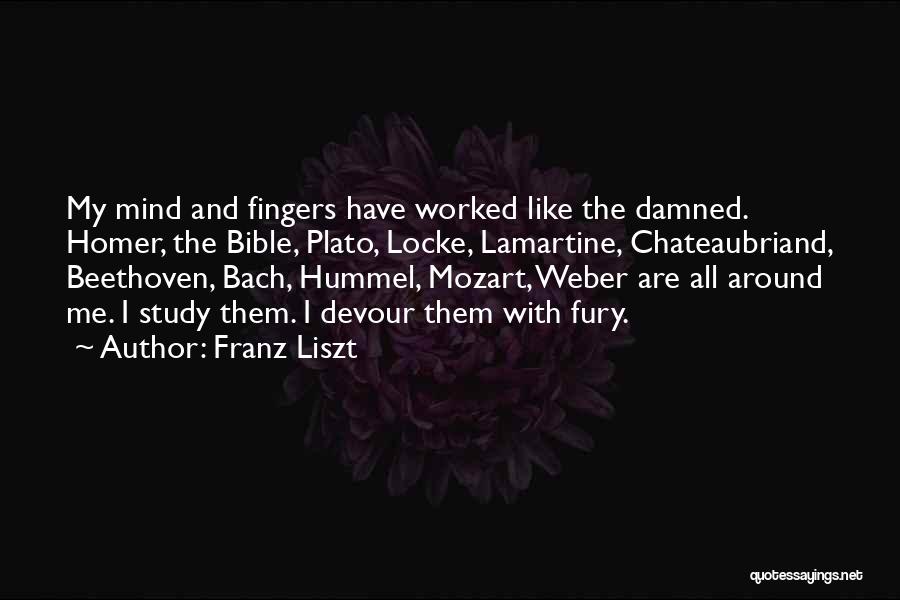 Bible Study Quotes By Franz Liszt