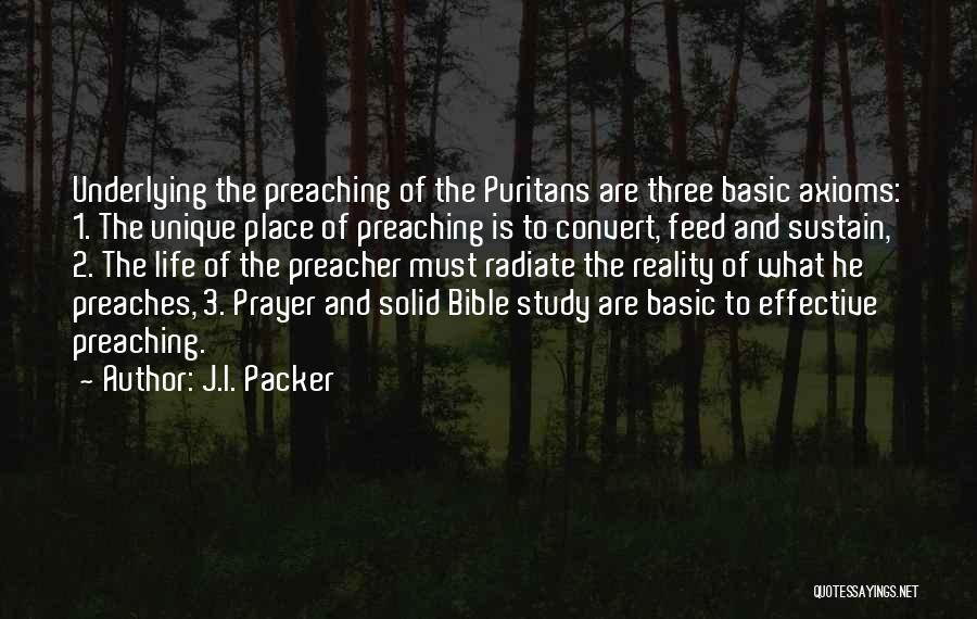 Bible Study Quotes By J.I. Packer