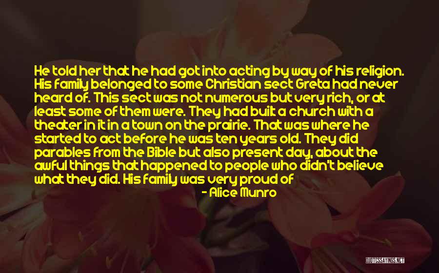 Bible Which Came Quotes By Alice Munro Bible Which Came Quotes By Alice Munro